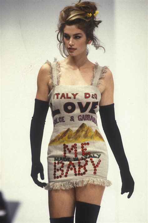 dolce and gabbana 1992 collection.